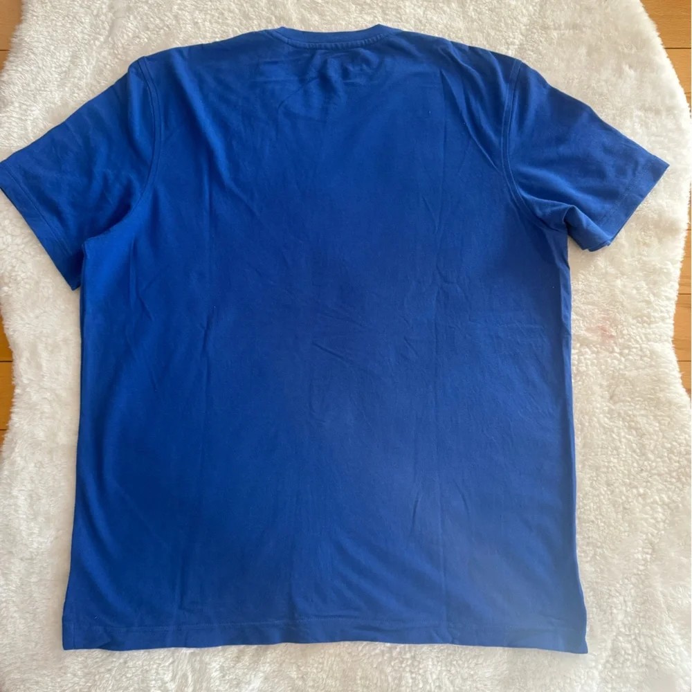 APPLE STORE Employee Staff Adult Blue Crewneck T-Shirt - Size Large  Knit - Picture 4 of 6